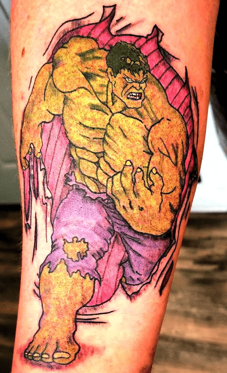 Hulk Tattoo Photo