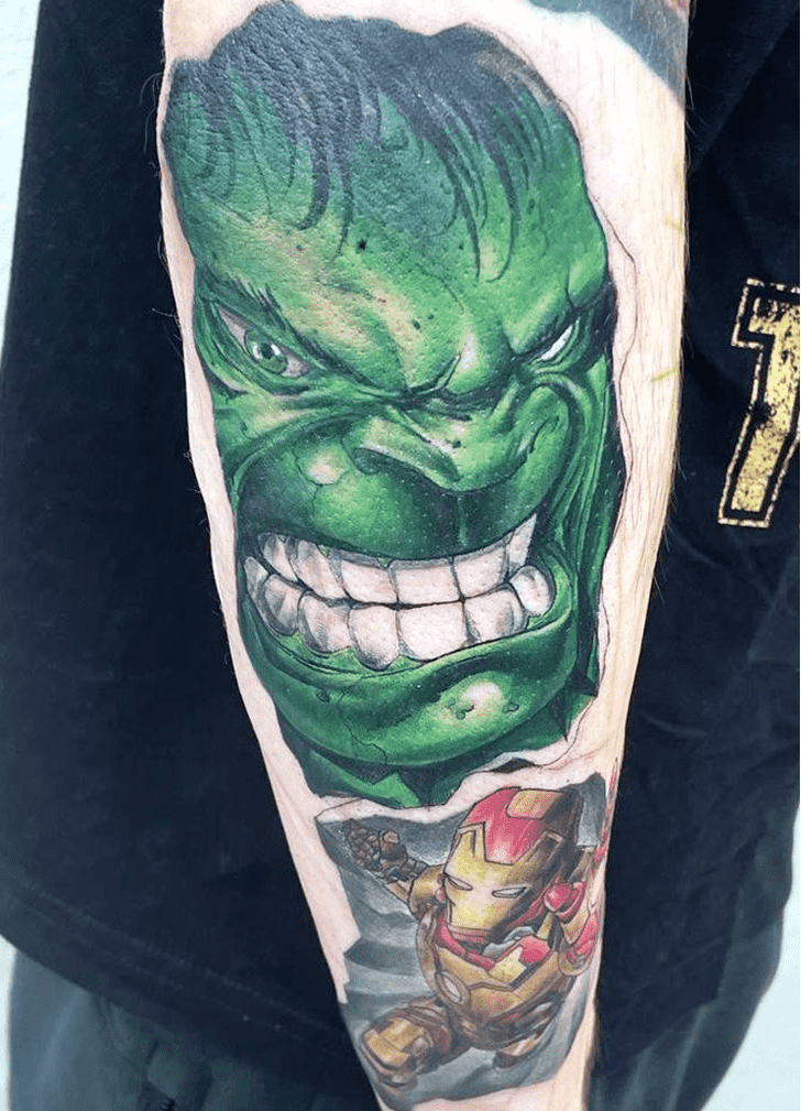 Hulk Tattoo Picture
