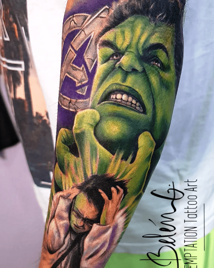 Hulk Tattoo Ink