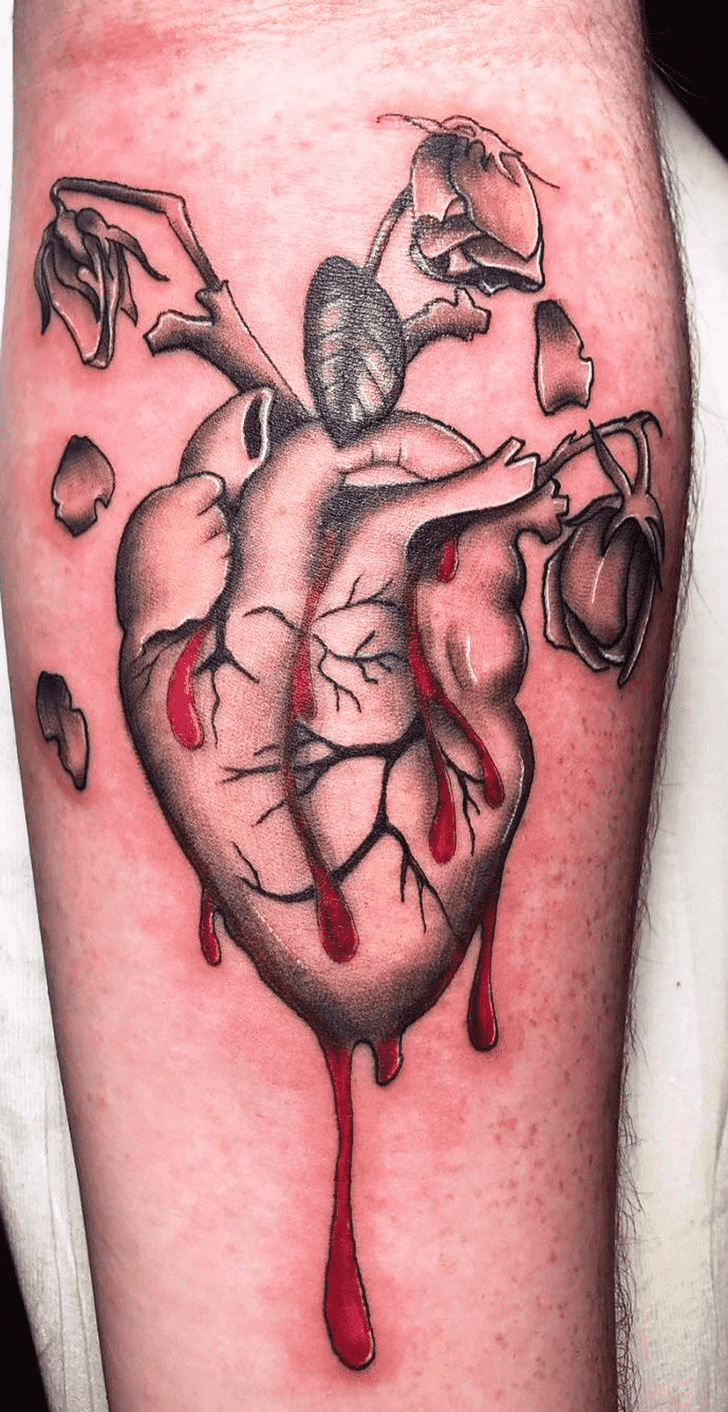 Human Heart Tattoo Photo
