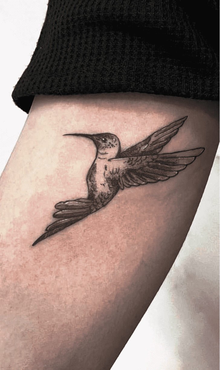 Hummingbird Tattoo Portrait