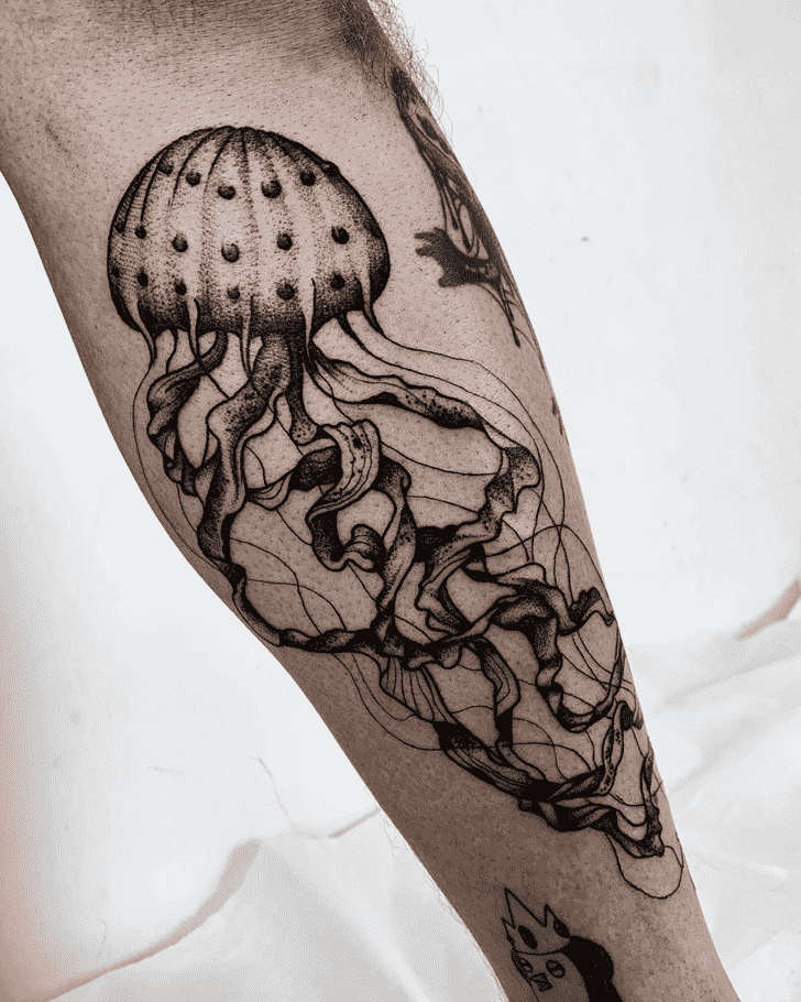 Jellyfish Tattoo Ink