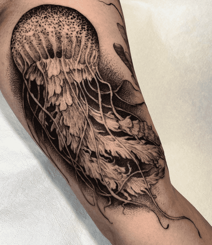 Jellyfish Tattoo Photograph