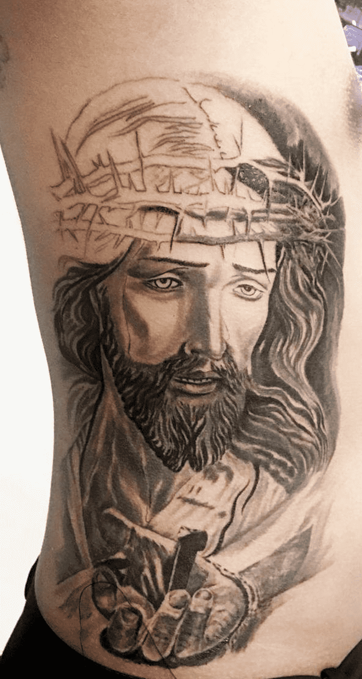 Jesus christ Tattoo Figure