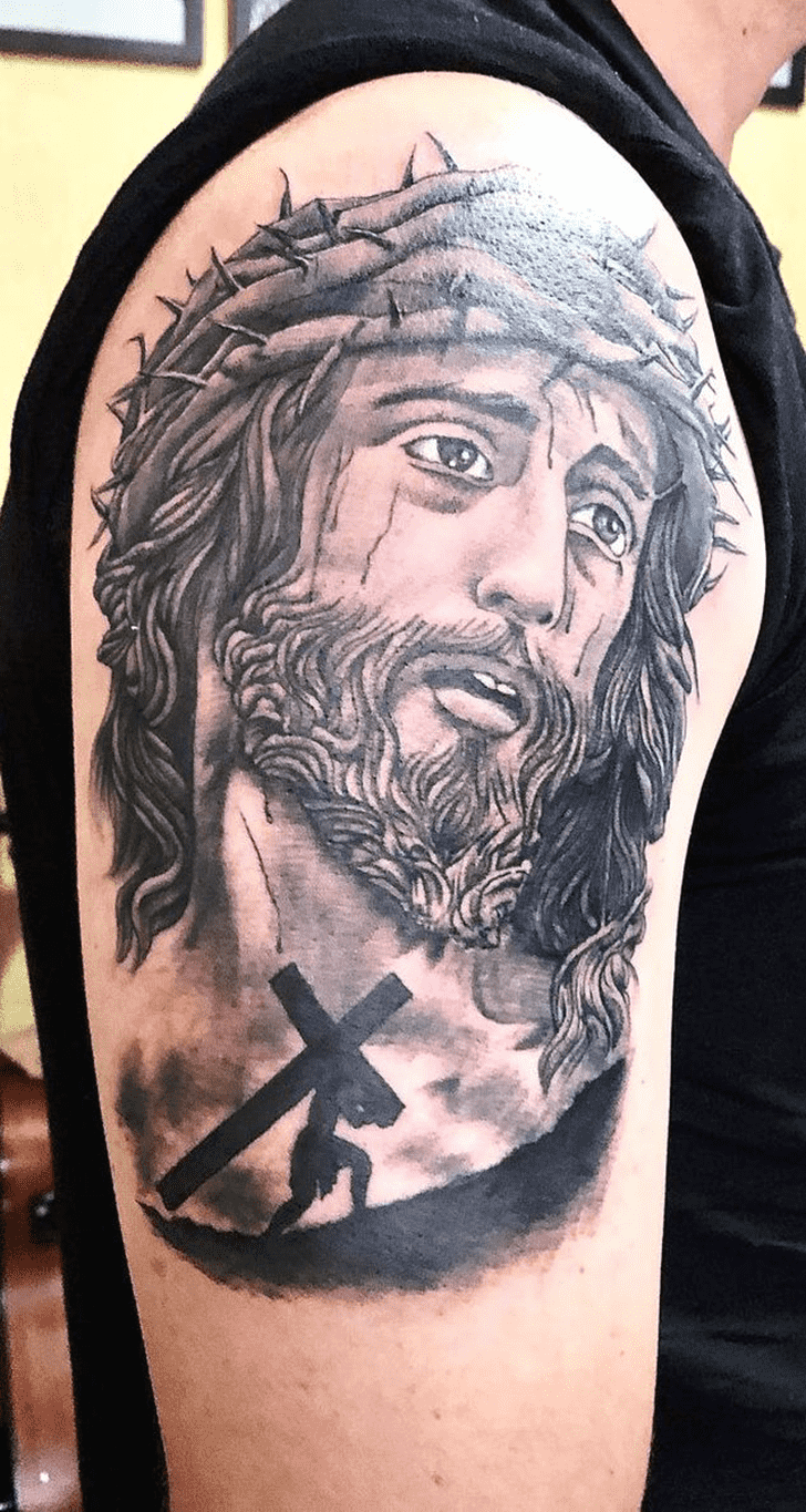 Jesus christ Tattoo Portrait