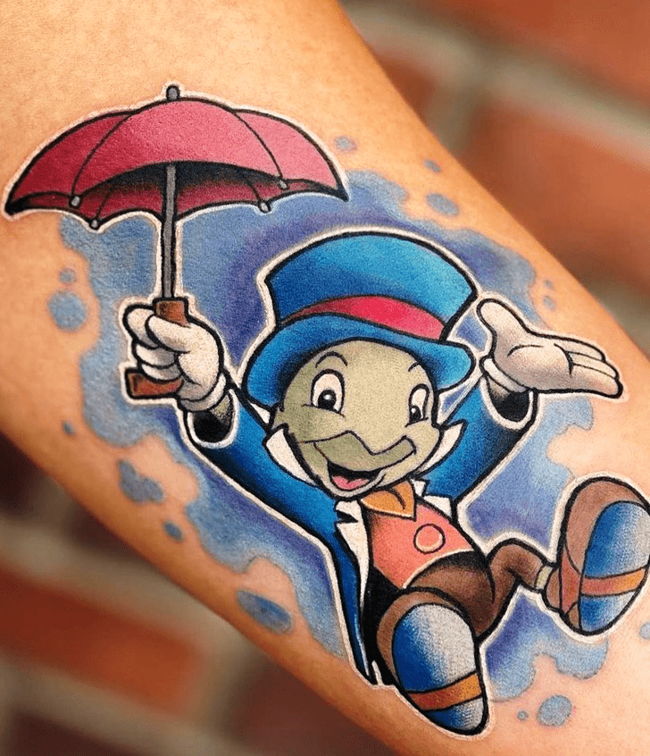 Jiminy Cricket Tattoo Photos