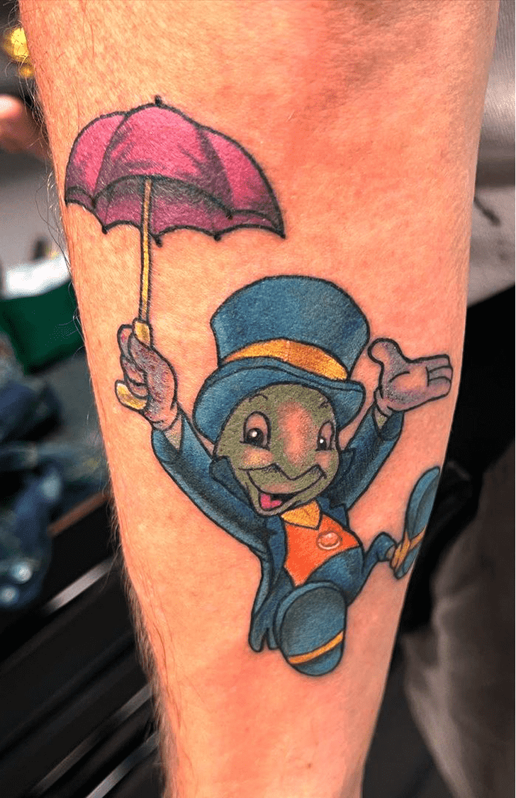 Jiminy Cricket Tattoo Photograph