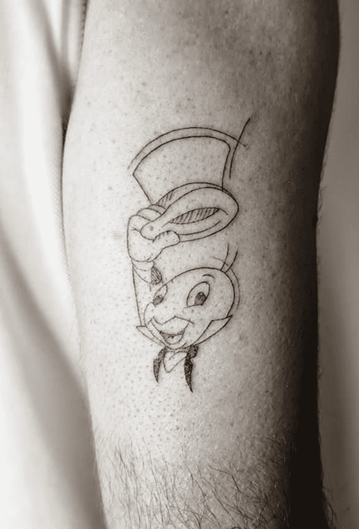 Jiminy Cricket Tattoo Design Image