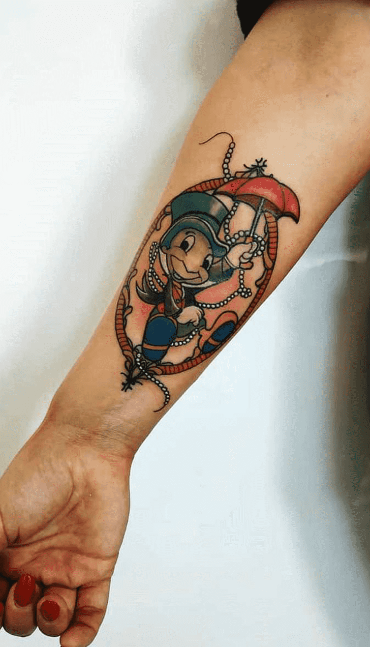 Jiminy Cricket Tattoo Picture