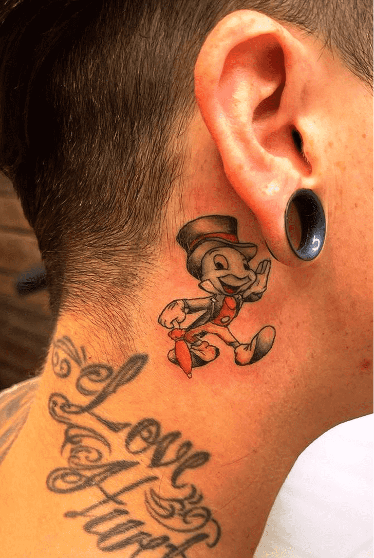 Jiminy Cricket Tattoo Figure