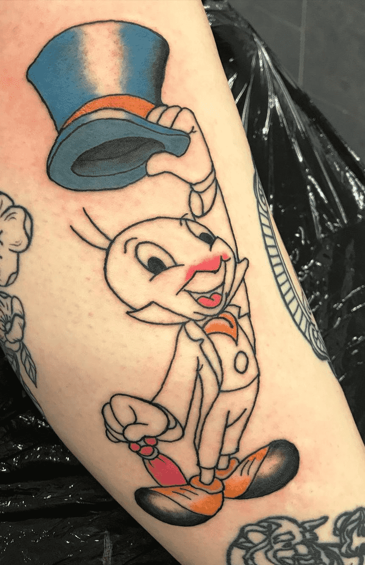 Jiminy Cricket Tattoo Ink
