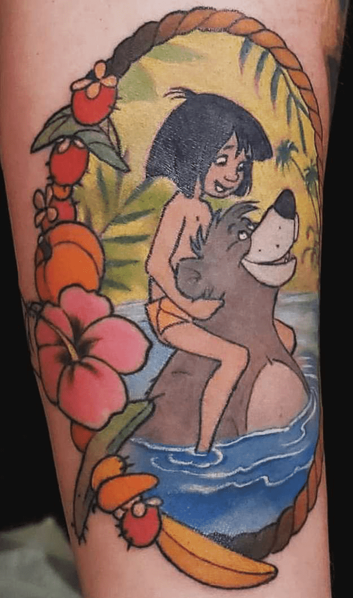 Jungle Book Tattoo Shot
