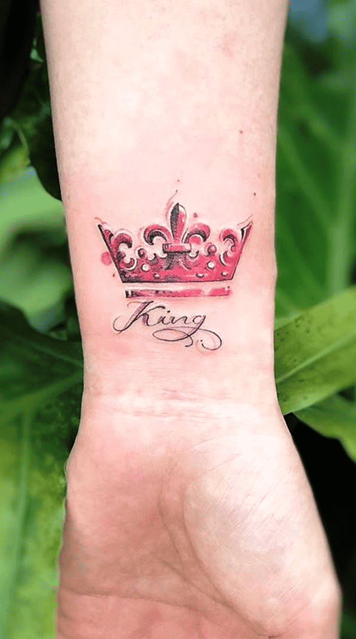 King Queen Tattoo Shot