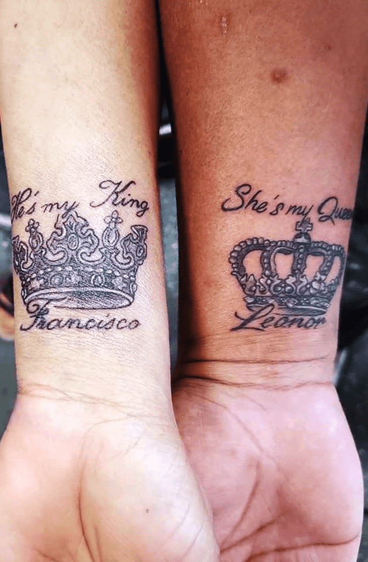 King Queen Tattoo Photograph