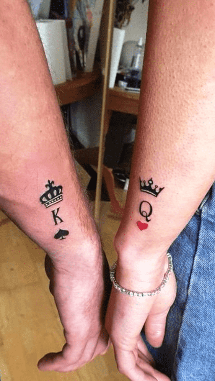 King Queen Tattoo Snapshot