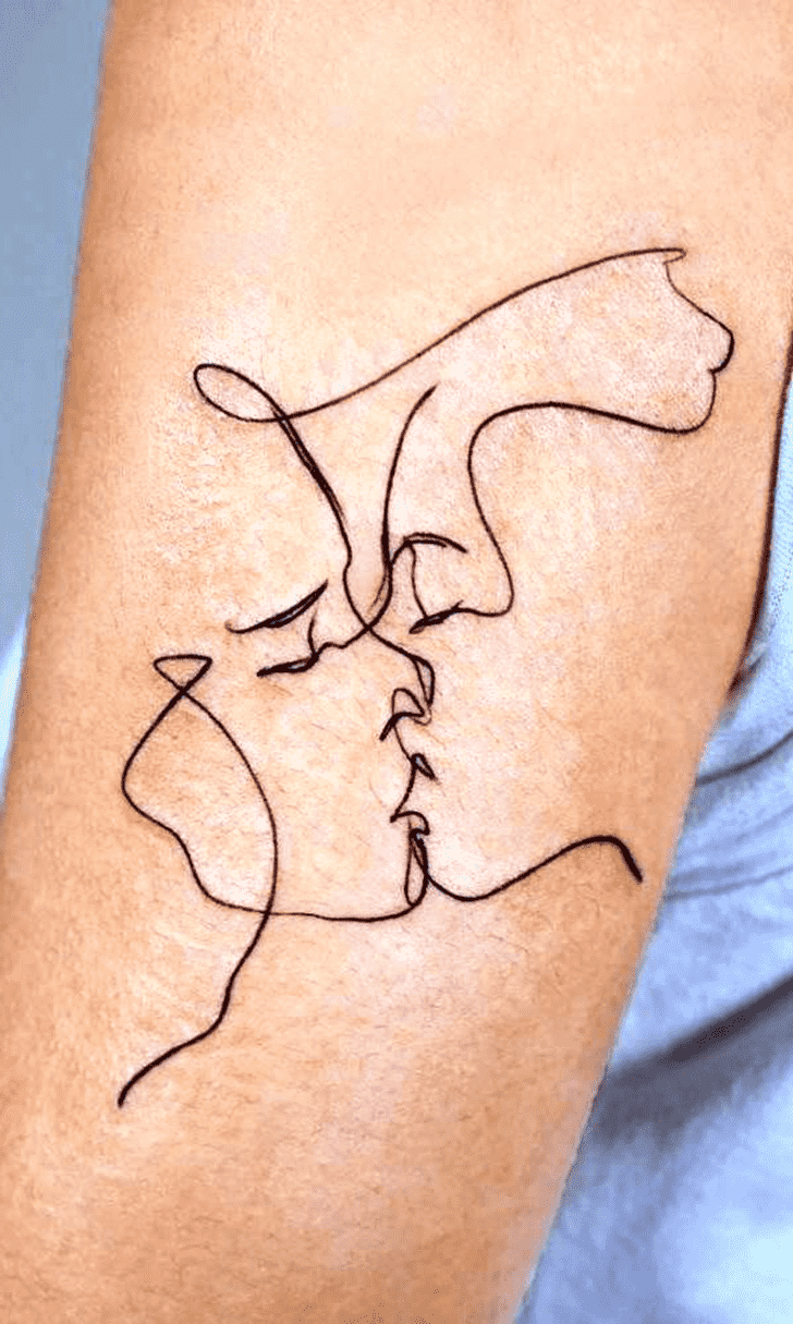 Kiss Day Tattoo Design Image