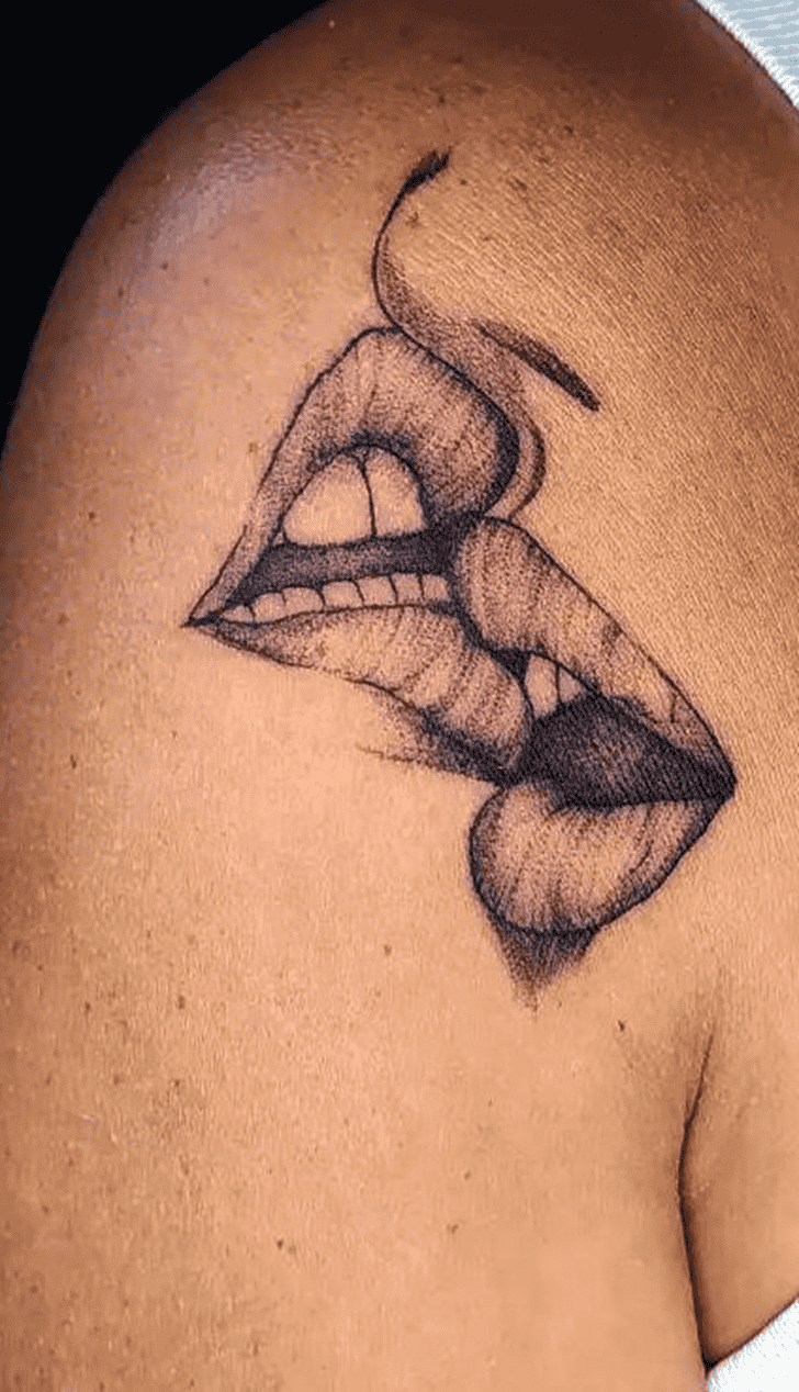 Kiss Day Tattoo Design Image