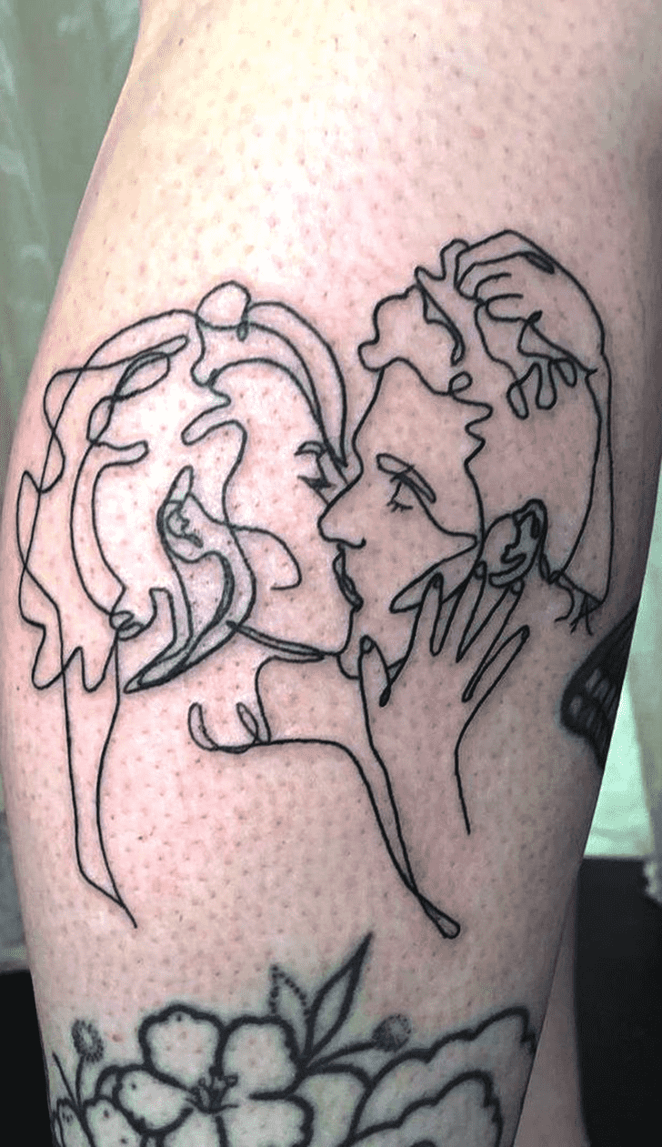 Kiss Day Tattoo Picture