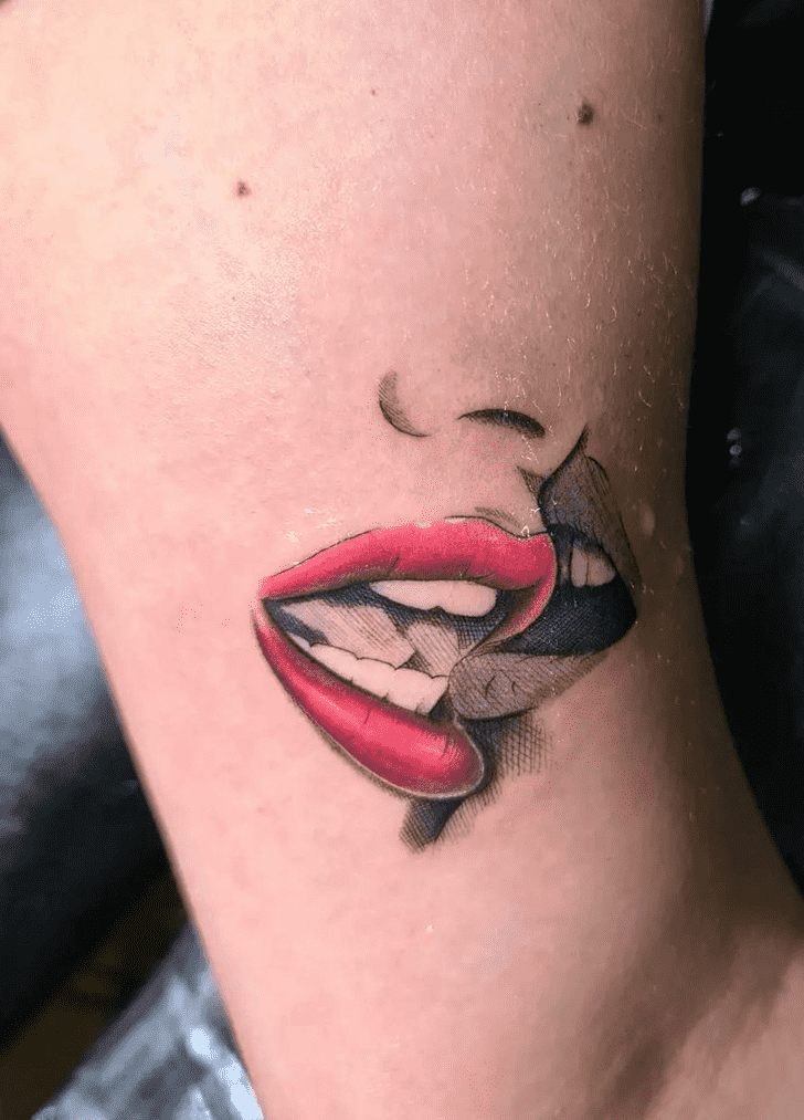 Kiss Tattoo Portrait