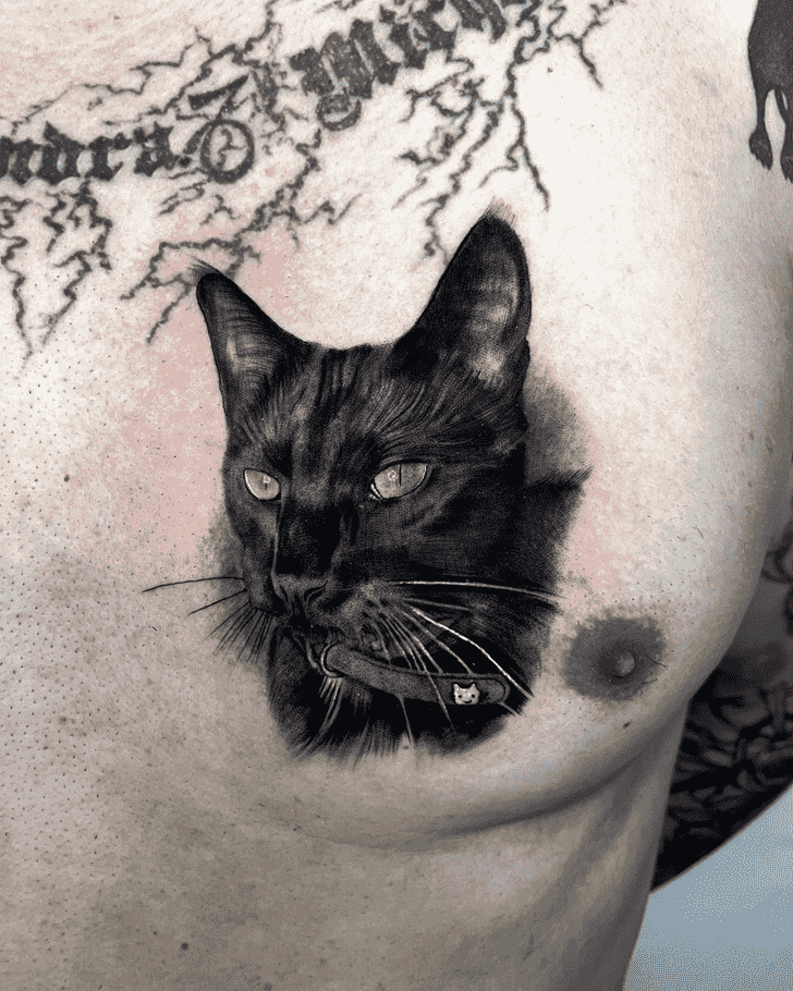 Kitty Tattoo Design Image