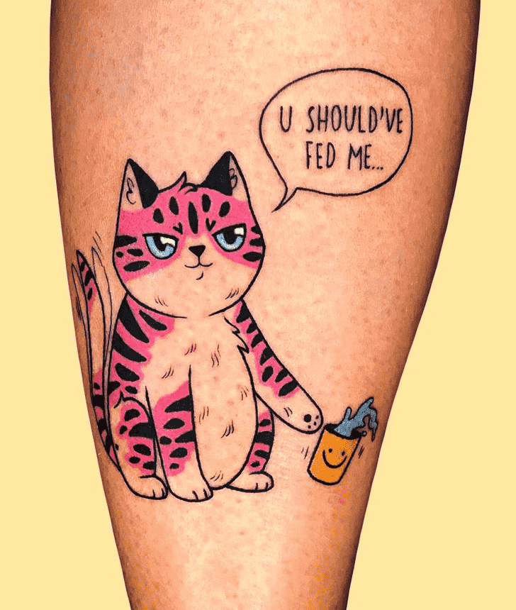 Kitty Tattoo Ink