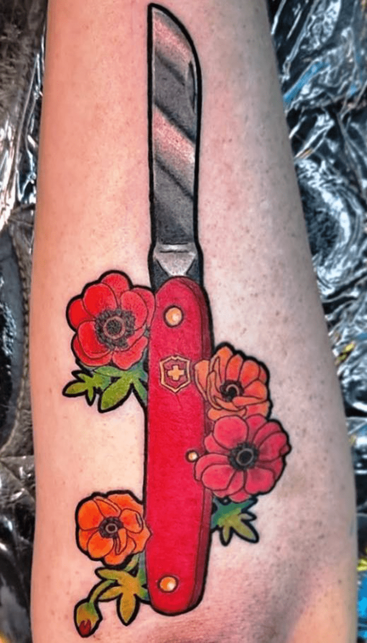 Knife Tattoo Picture