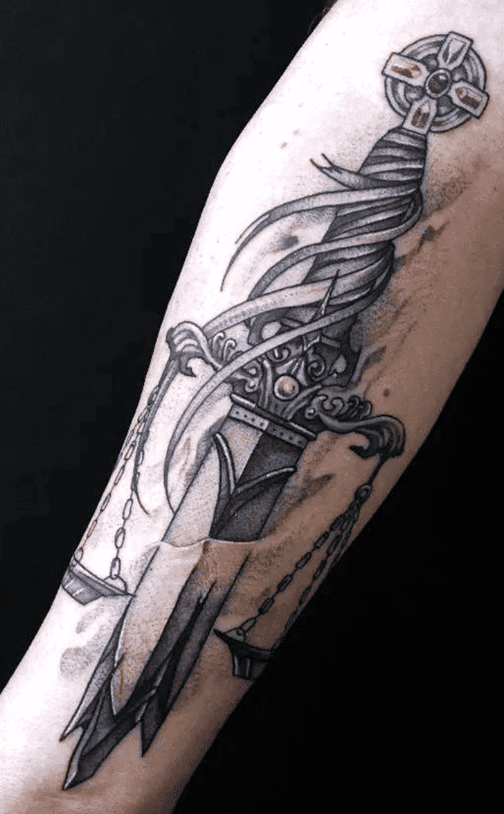 Knife Tattoo Picture