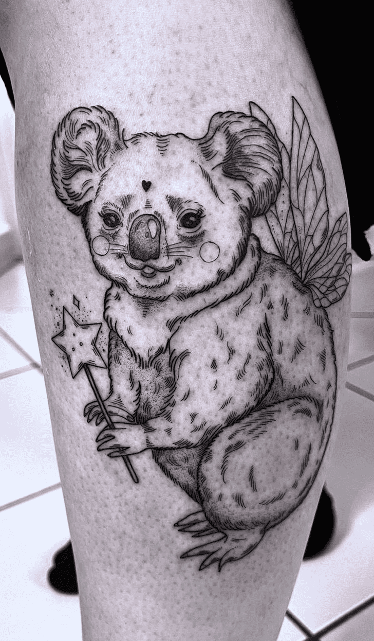 Koala Tattoo Figure