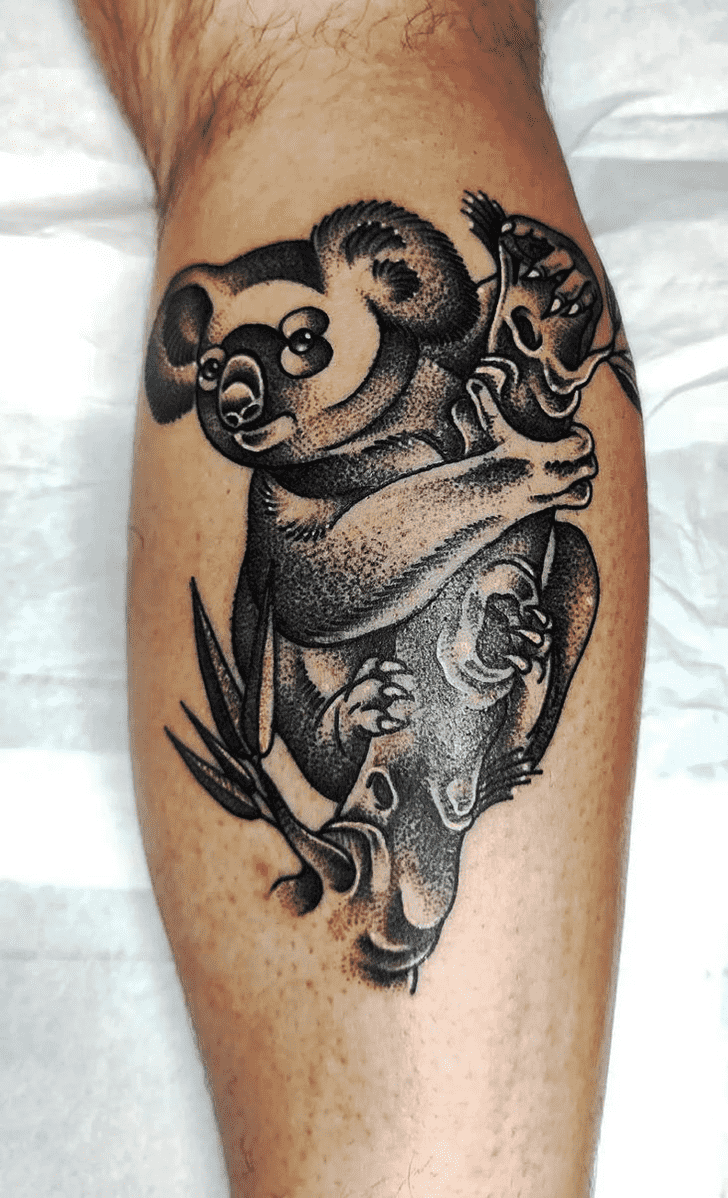 Koala Tattoo Figure