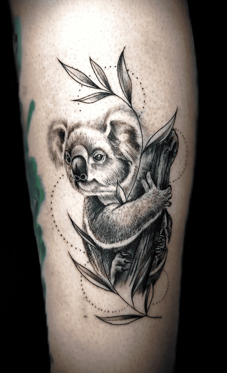 Koala Tattoo Design Image