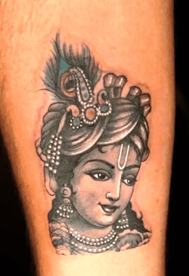 Krishna Janmashtami Tattoo Photo
