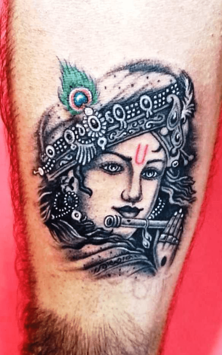 Krishna Janmashtami Tattoo Ink