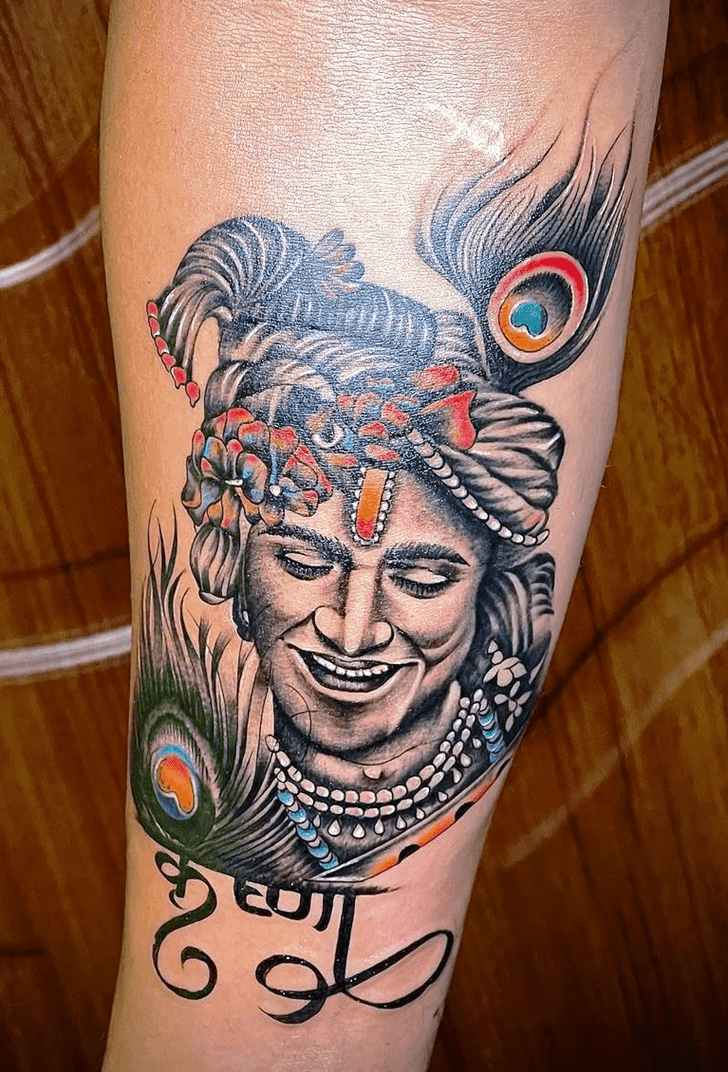 Krishna Tattoo Photo