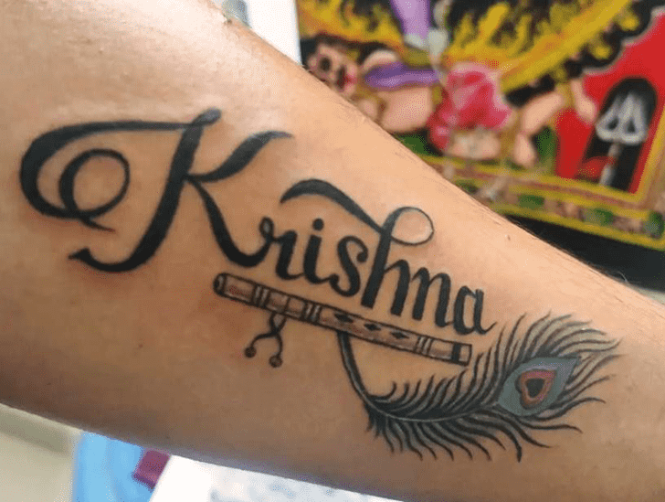 Krishna Tattoo Portrait