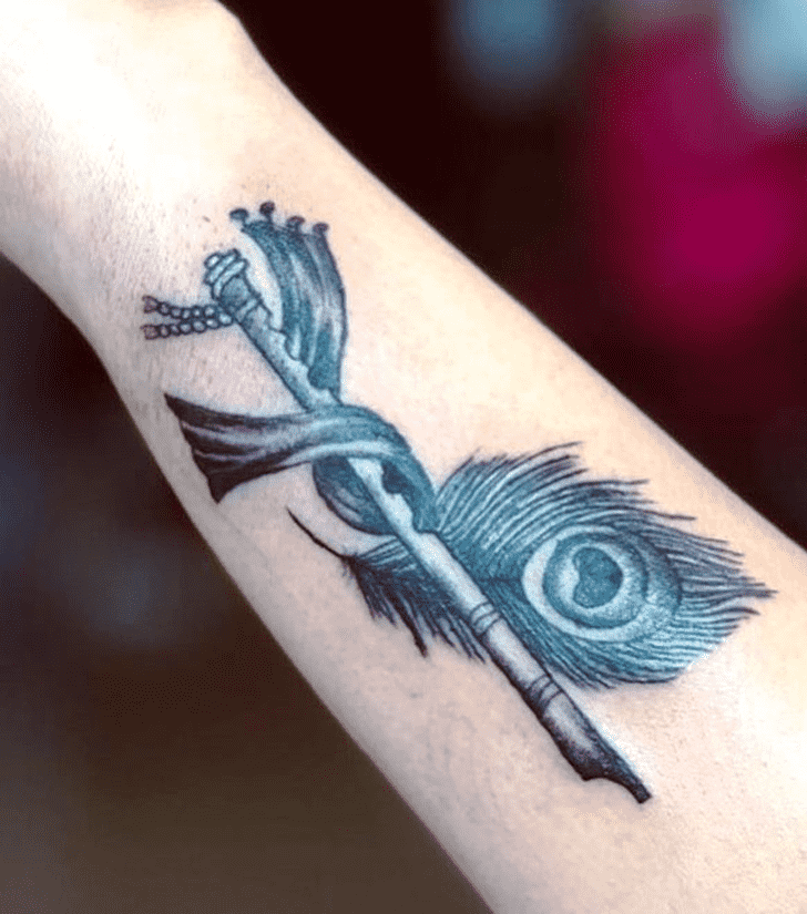 Krishna Tattoo Design Image