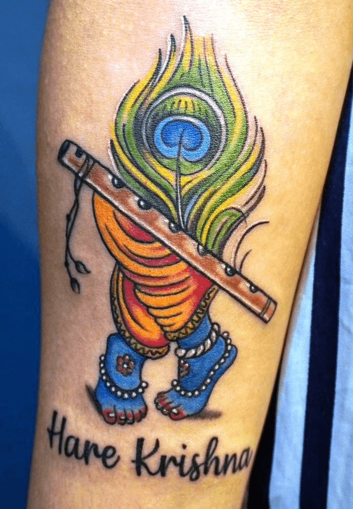 Krishna Tattoo Portrait