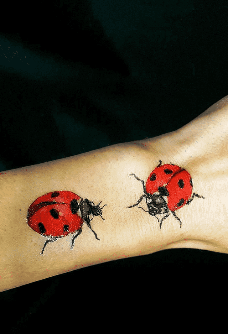 Ladybugs Tattoo Ink