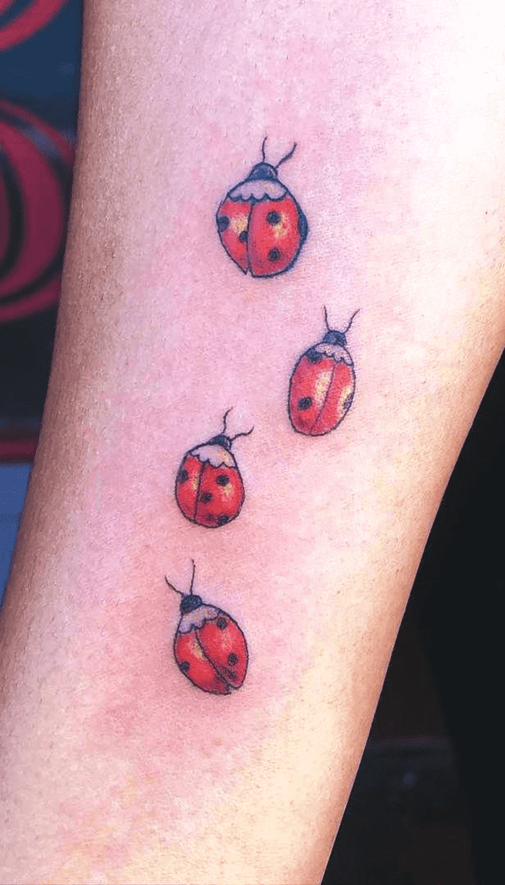 Ladybugs Tattoo Photograph