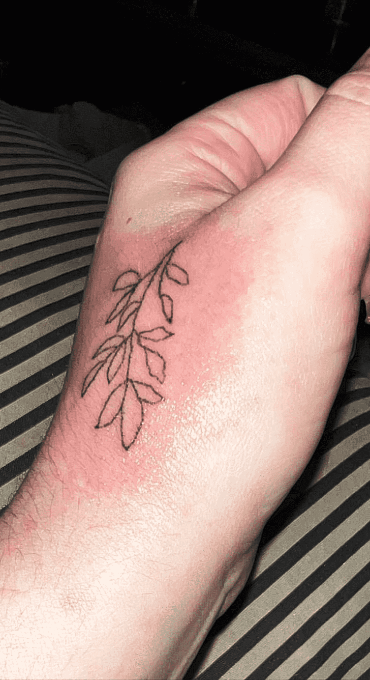 Leaf Tattoo Ink