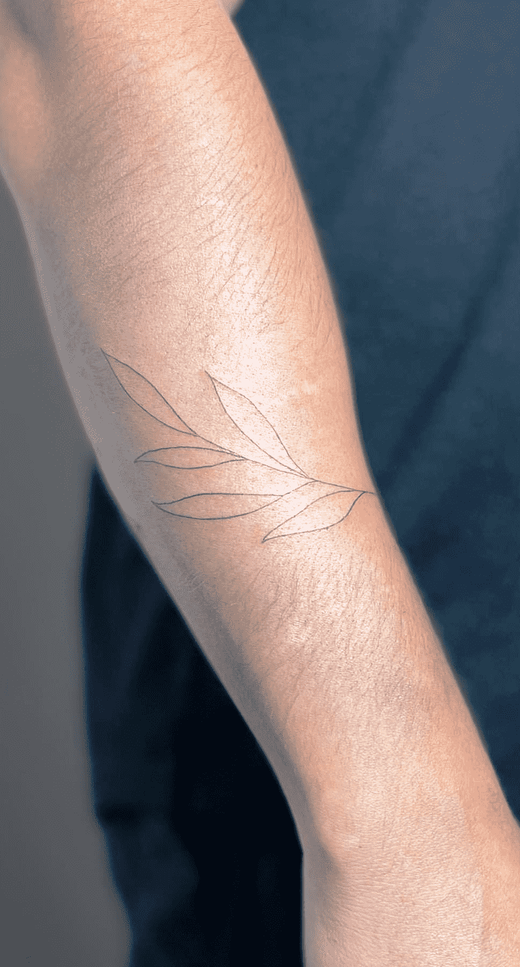 Leaf Tattoo Ink