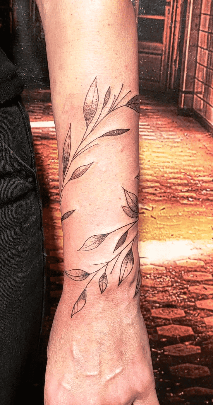 Leaf Tattoo Design Image