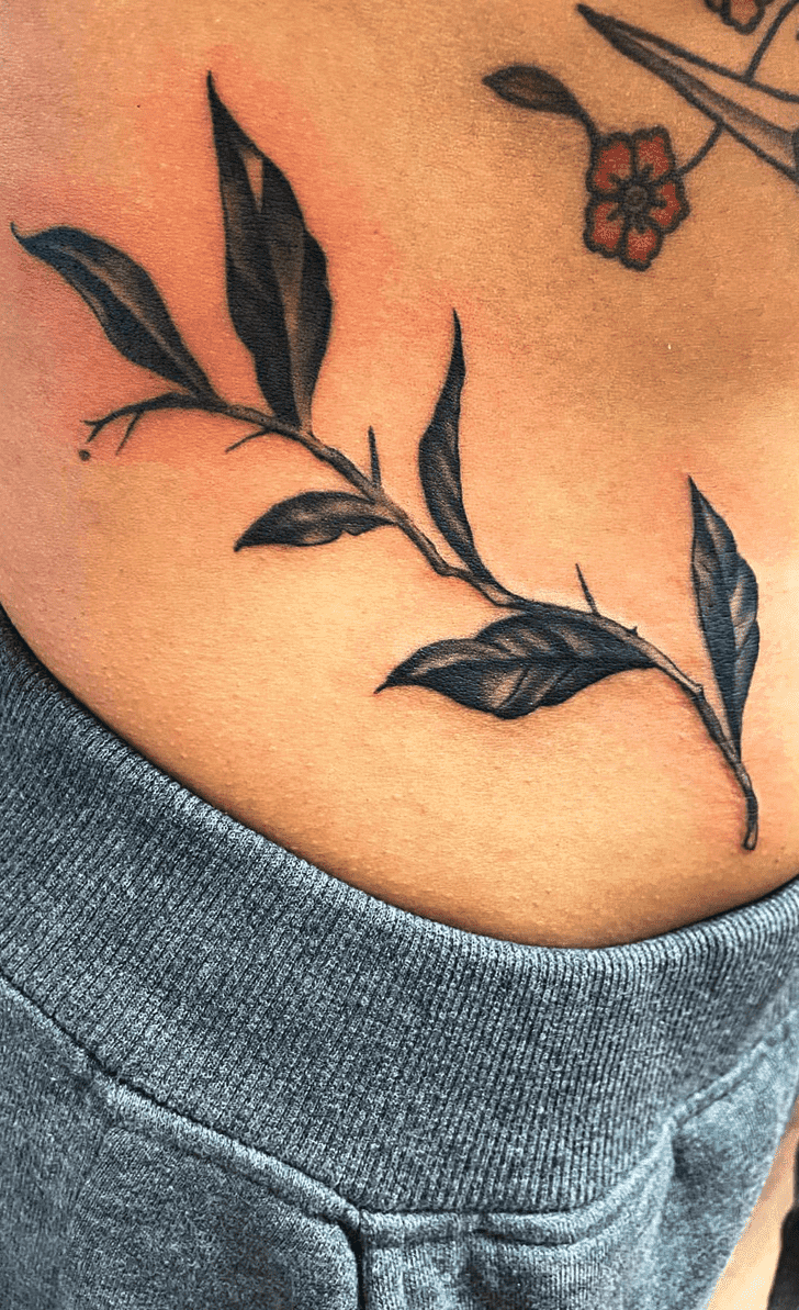Leaf Tattoo Photograph