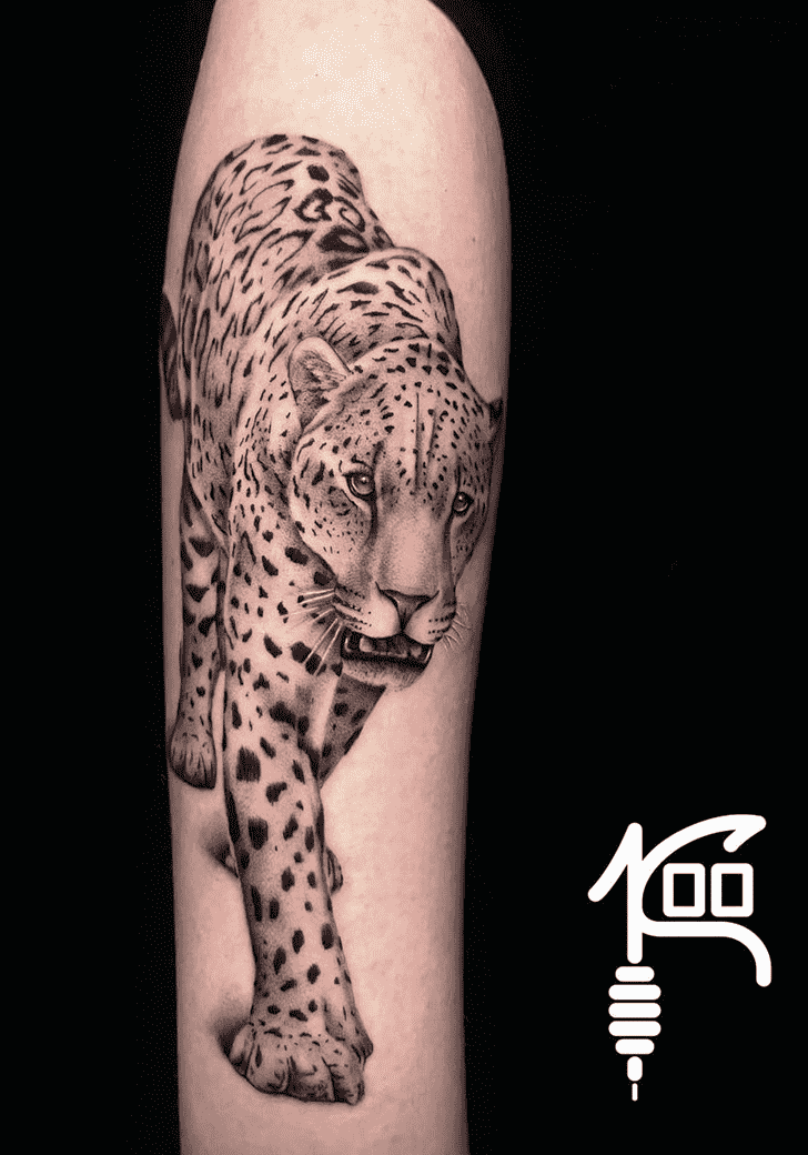 Leopard Tattoo Shot
