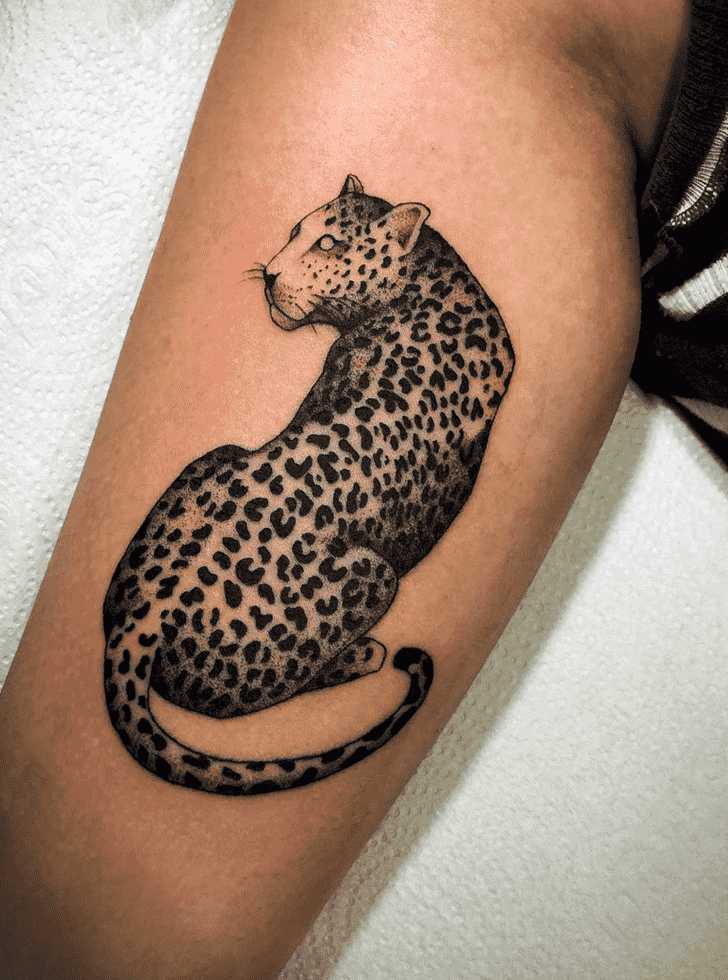 Leopard Tattoo Figure