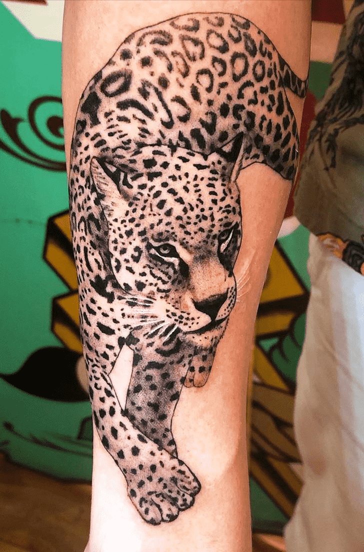 Leopard Tattoo Ink