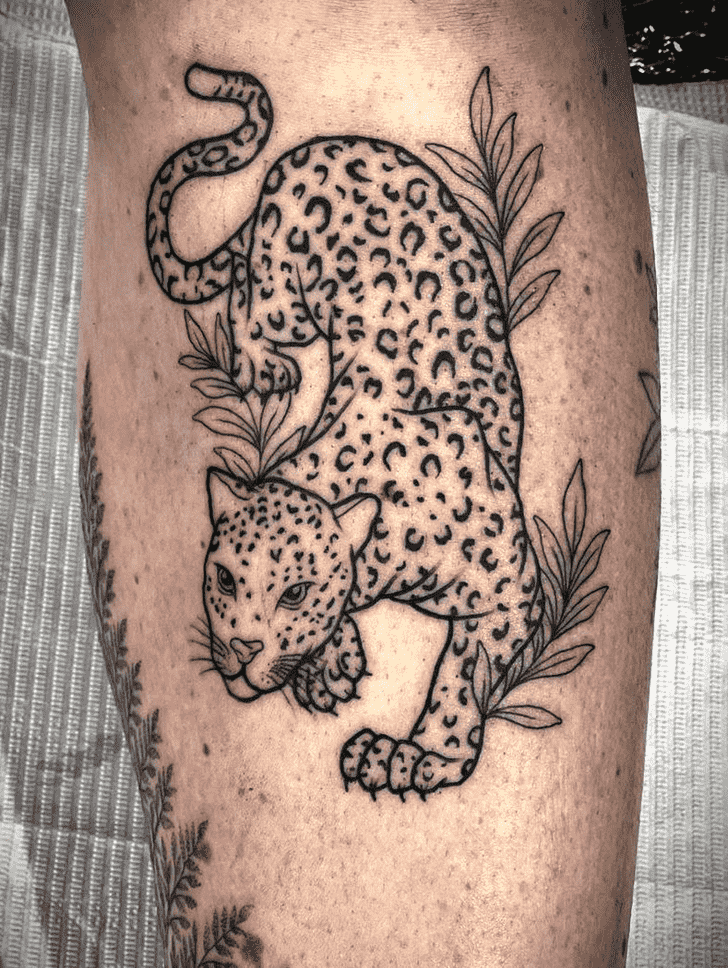 Leopard Tattoo Photograph