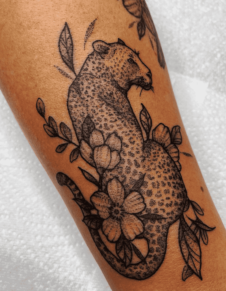 Leopard Tattoo Figure