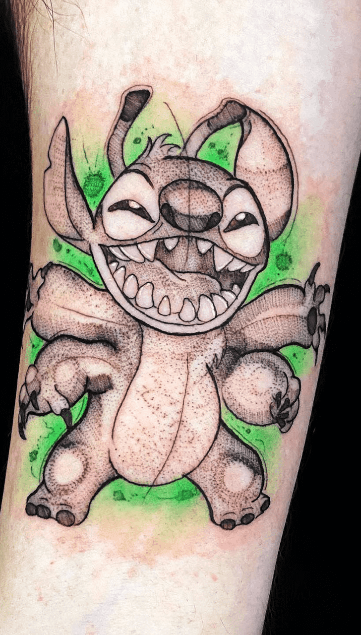 Lilo And Stitch Tattoo Design Image