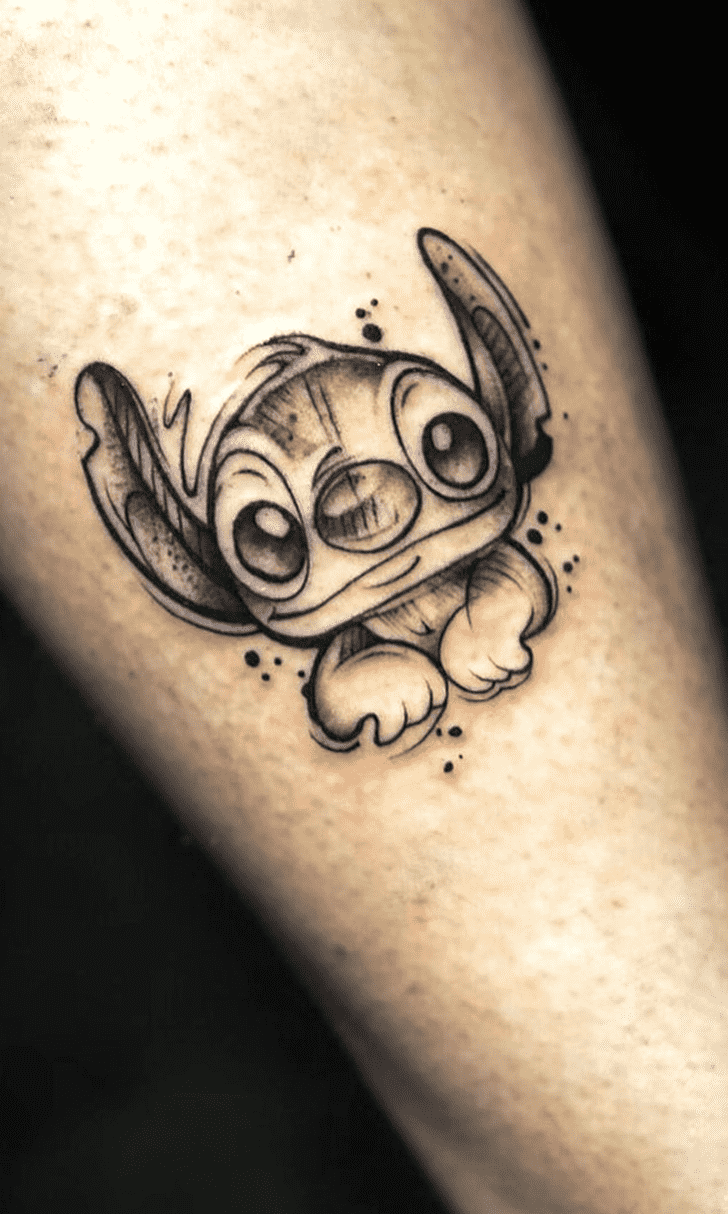 Lilo And Stitch Tattoo Shot