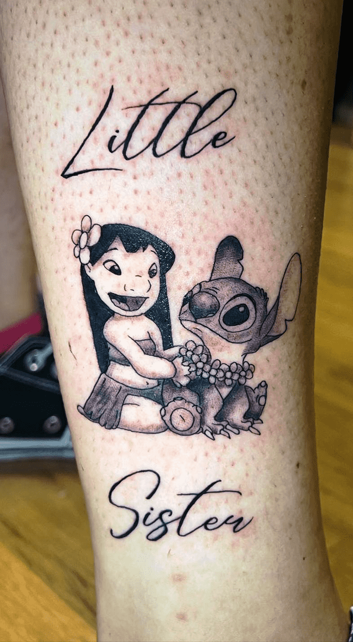 Lilo And Stitch Tattoo Design Image